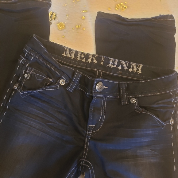 MEK Demin W27 L32 Lyon Easy Bootcut Jeans - Picture 6 of 7